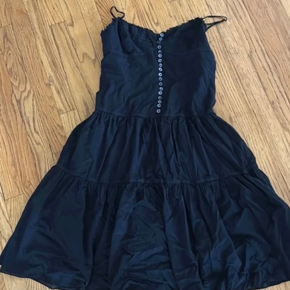 BCBGMaxAzria Dresses & Skirts - BCBGMAXAZRIA Black Cotton Dress Size XS